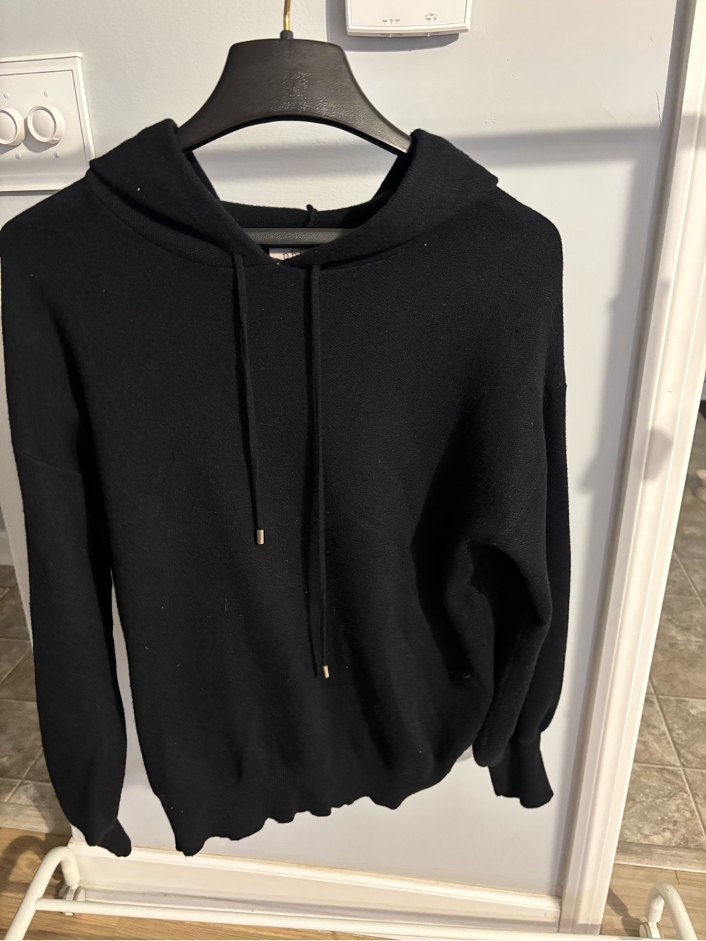 Cozy Black Philosophy Butter Soft Hoodie Medium